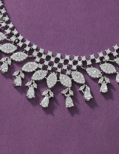 Designer Zirconia Elegance Necklace Set