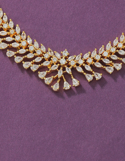 Designer Zirconia Elegance Necklace Set