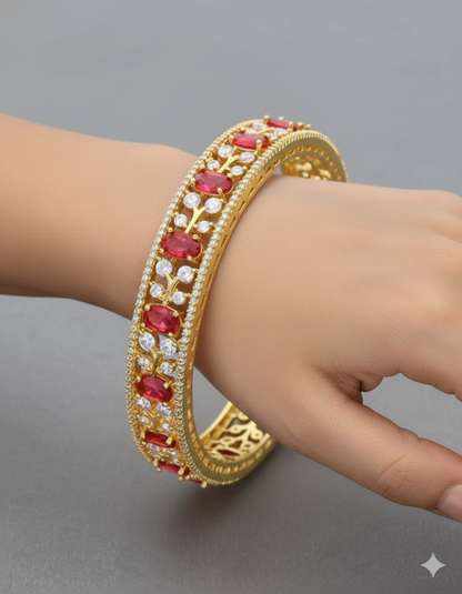 Designer Zirconia Kada Bangle