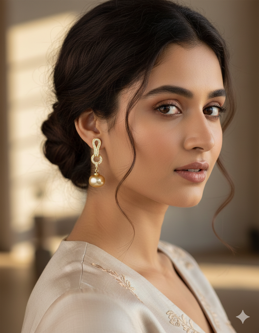 Designer Zirconia Earrings