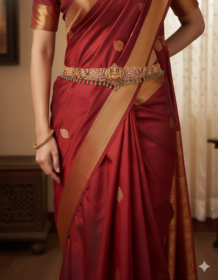 Designer  Zirconia Matt Chain Vaddanam