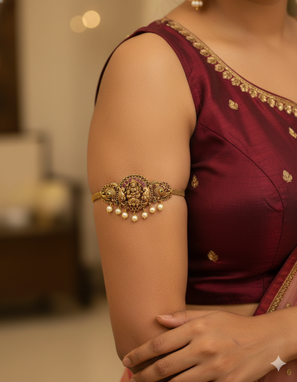 Designer Lakshmi Devi Chain Bajuband