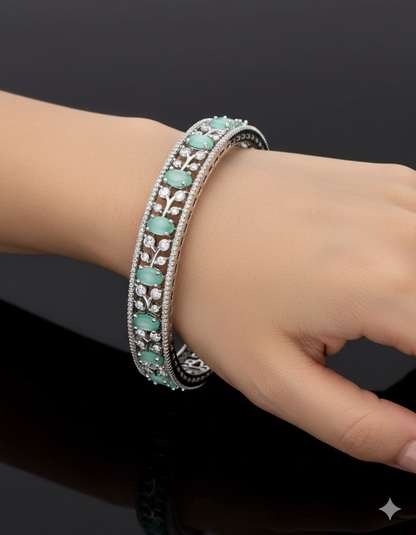Zircon Kada Bangle