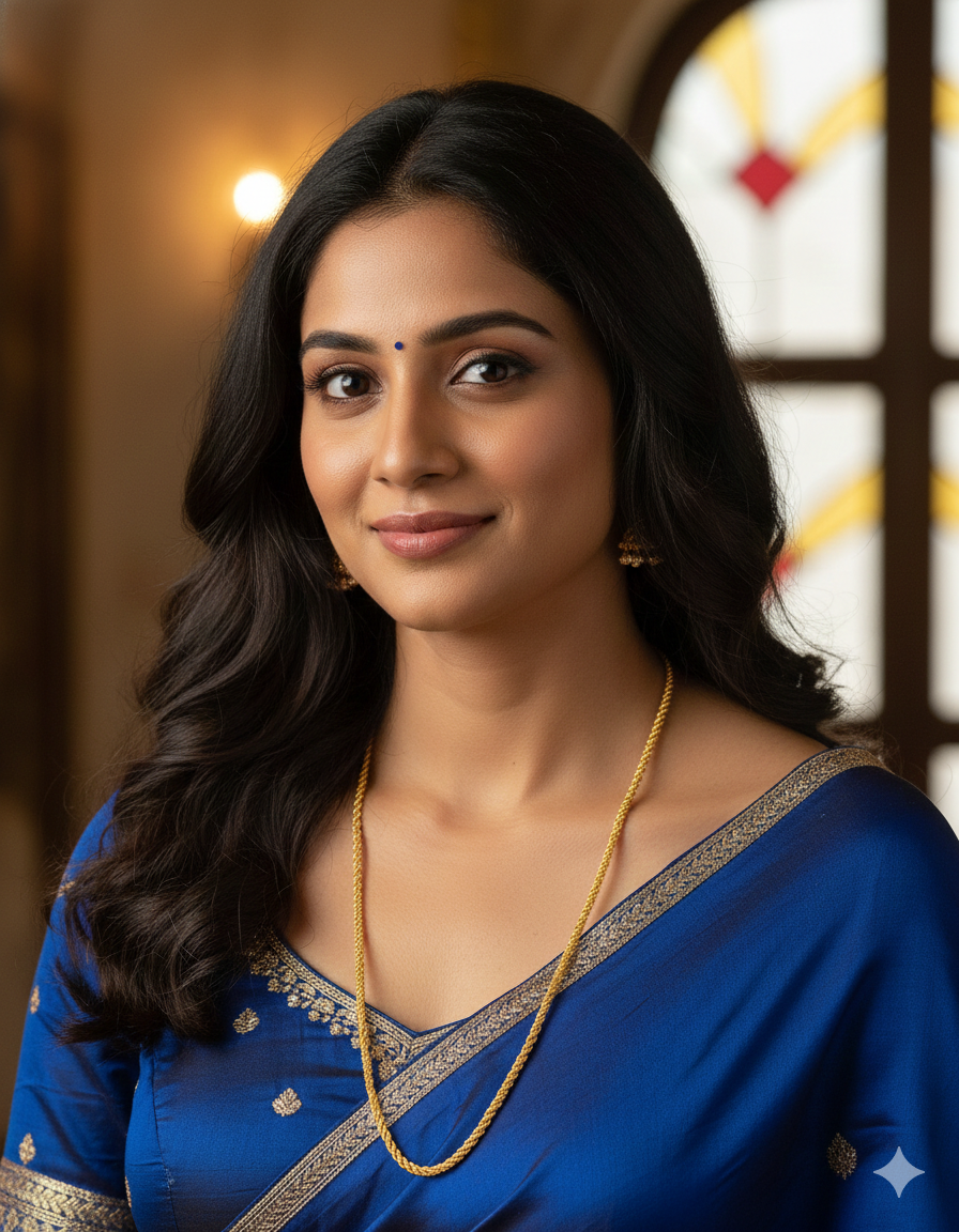 Designer Gold Polish Thali Chain