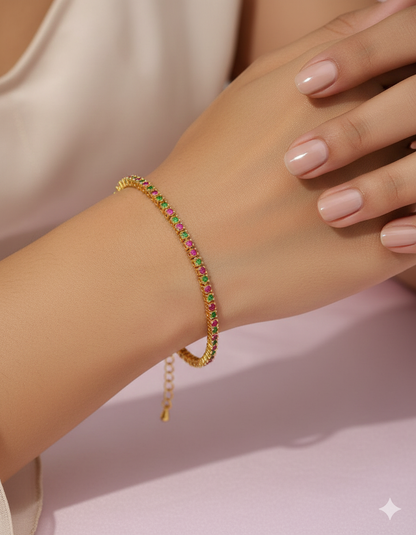 Designer Gold Chain Bracelet