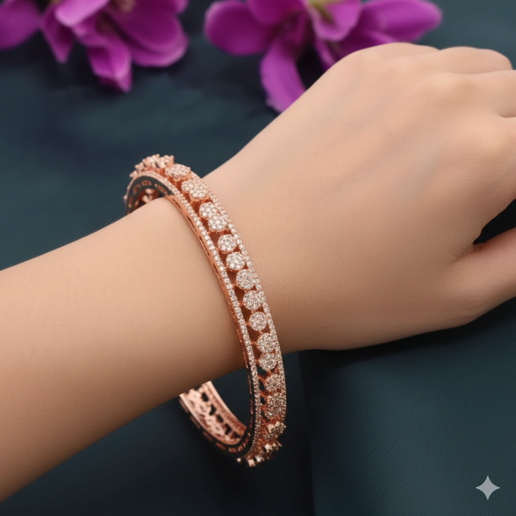 Zirconia Kada Bangle
