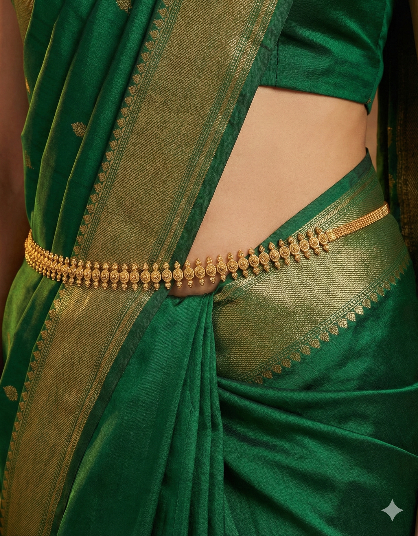 Designer Floral Shape Chain Vaddanam