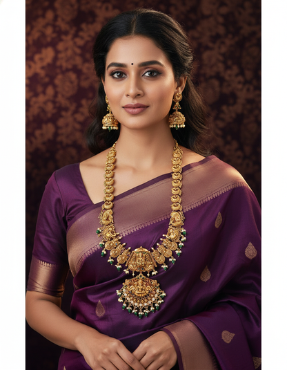 Designer Lakshmi Devi Grand Wedding Haaram Set