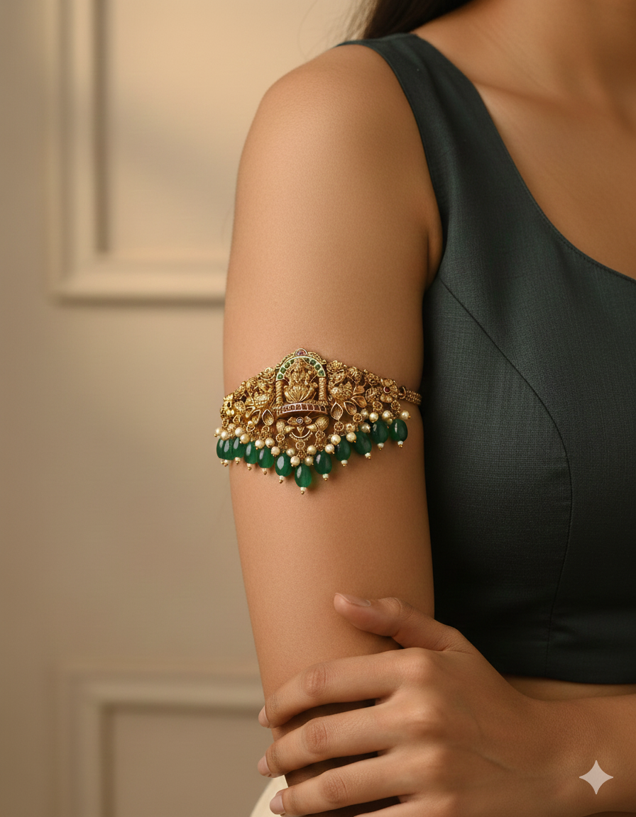 Designer Lakshmi Devi Chain Bajuband