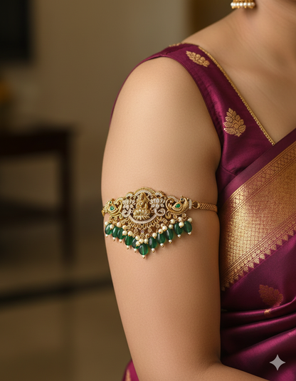 Designer Lakshmi Devi Chain Bajuband