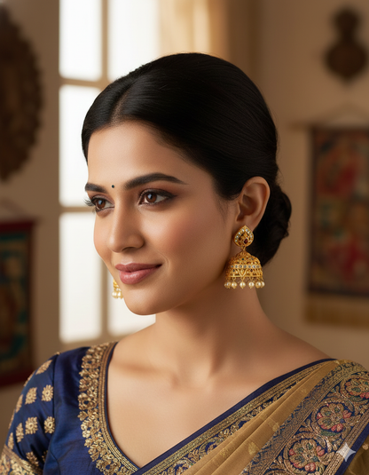 Matt Jhumka Earrings