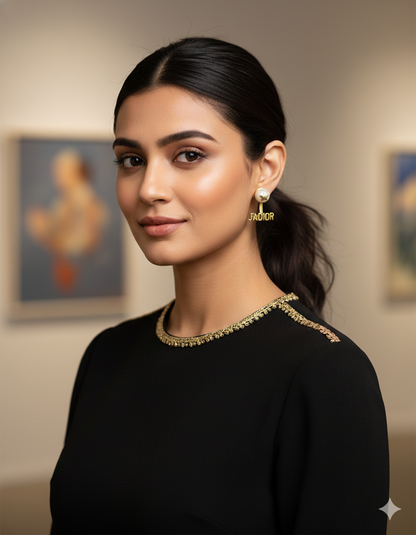 Designer Zirconia Jadior Studs