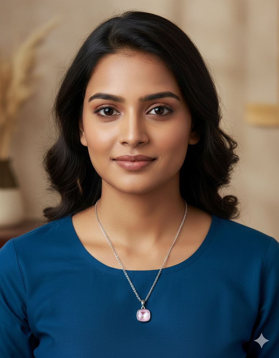 Swarovski Crystal Moonlit Mist Chain Pendant