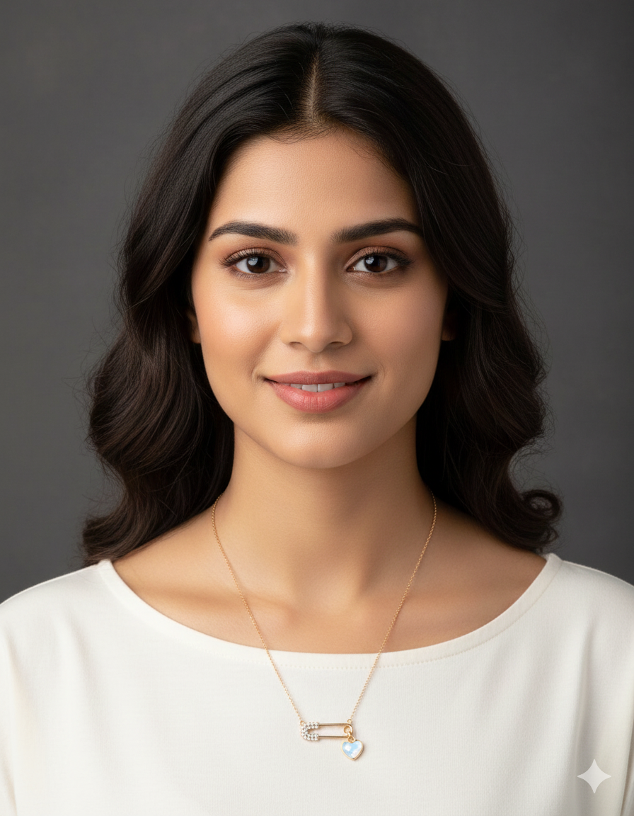 Swarovski Crystal Chain Pendant