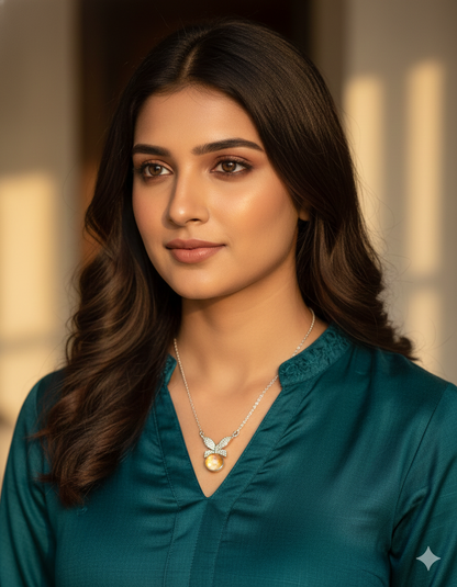 Swarovski Crystal Chain Pendant