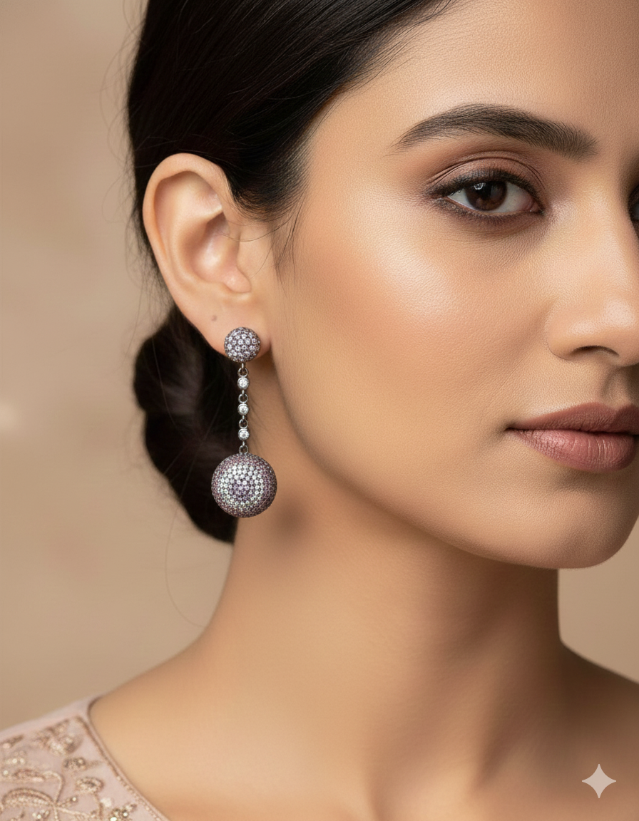 Zirconia Fancy Earrings