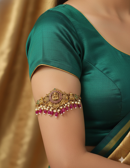 Designer Lakshmi Devi Chain Bajuband