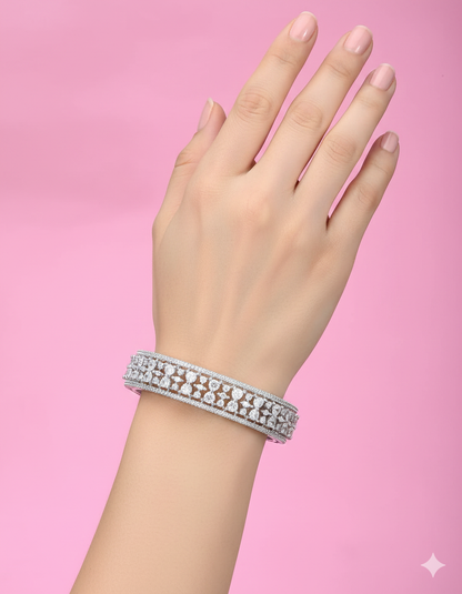 Designer Zircon Kada Bangles