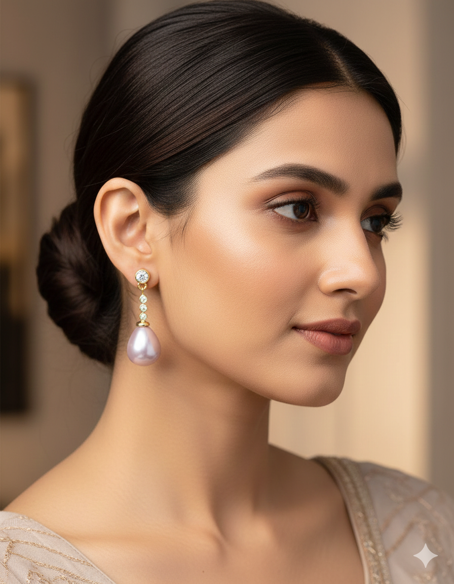 Designer Zirconia  Earrings