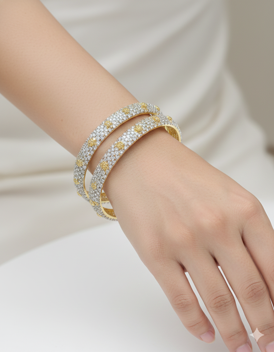 Designer Zirconia GJ Bangle