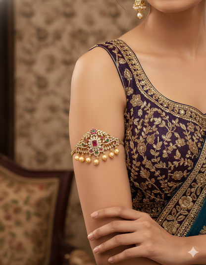 Zirconia Chain Bajuband