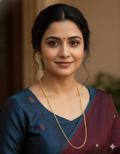 Designer Gold Polish Thali Chain