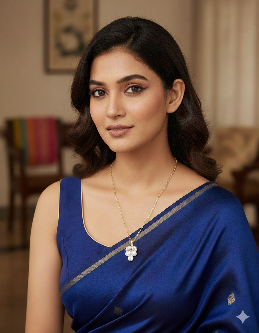 Swarovski Crystal Bloom Chain Pendant