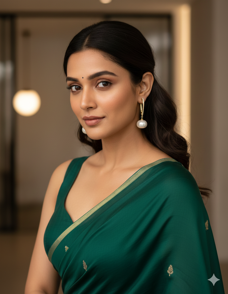 Designer Zirconia Bali Earrings