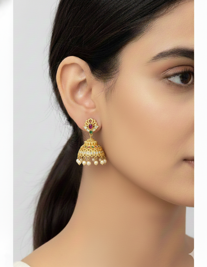Matt Jhumka Earrings