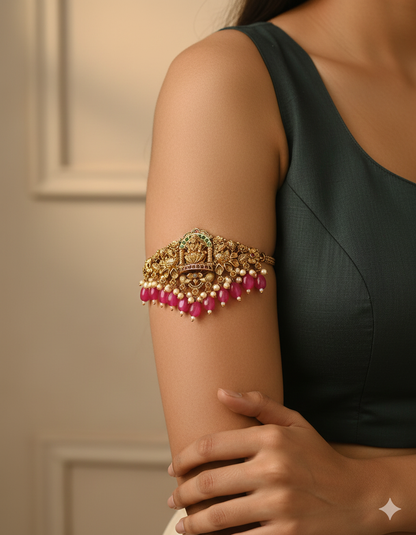 Designer Lakshmi Devi Chain Bajuband