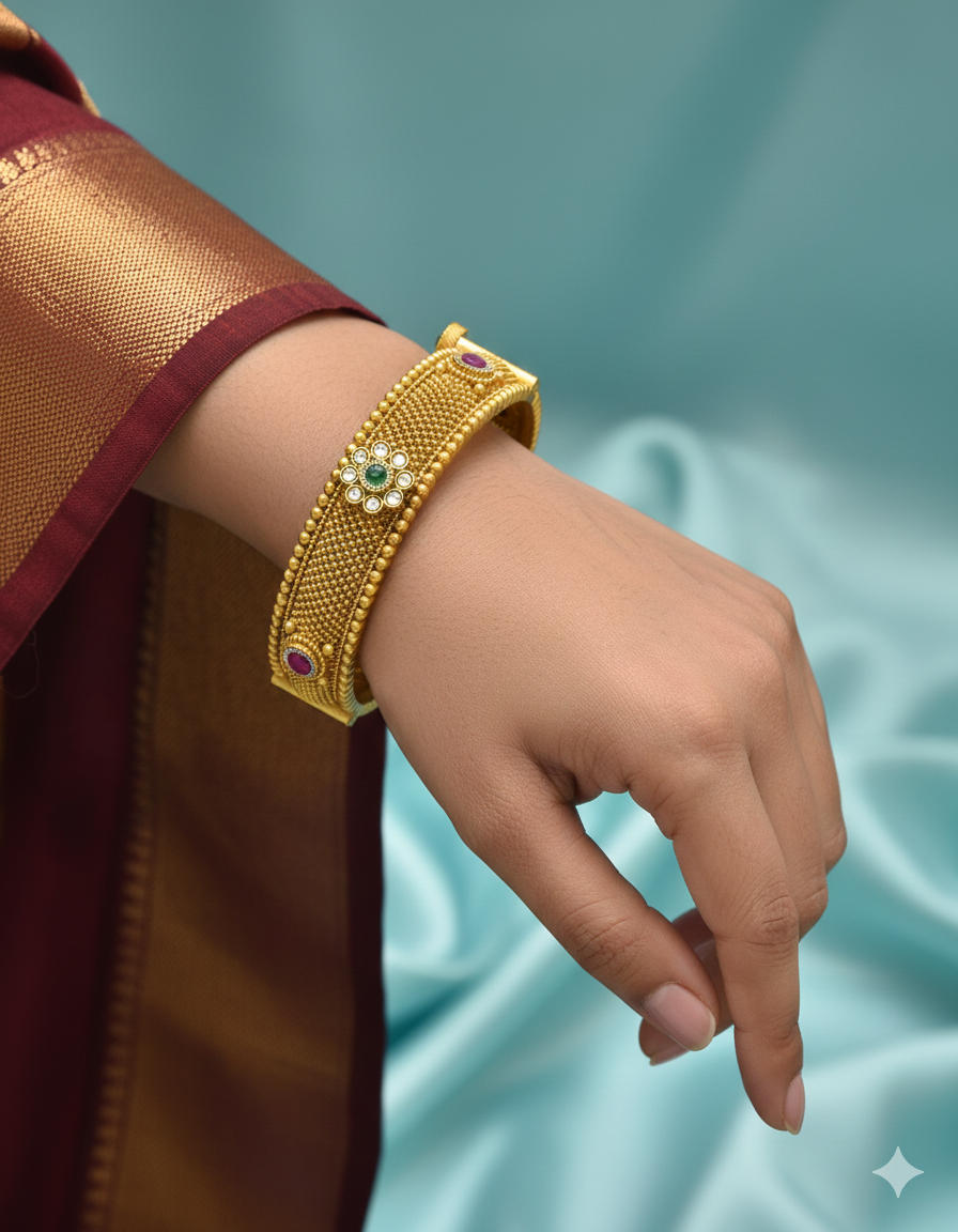 Designer Matt Screw Kada