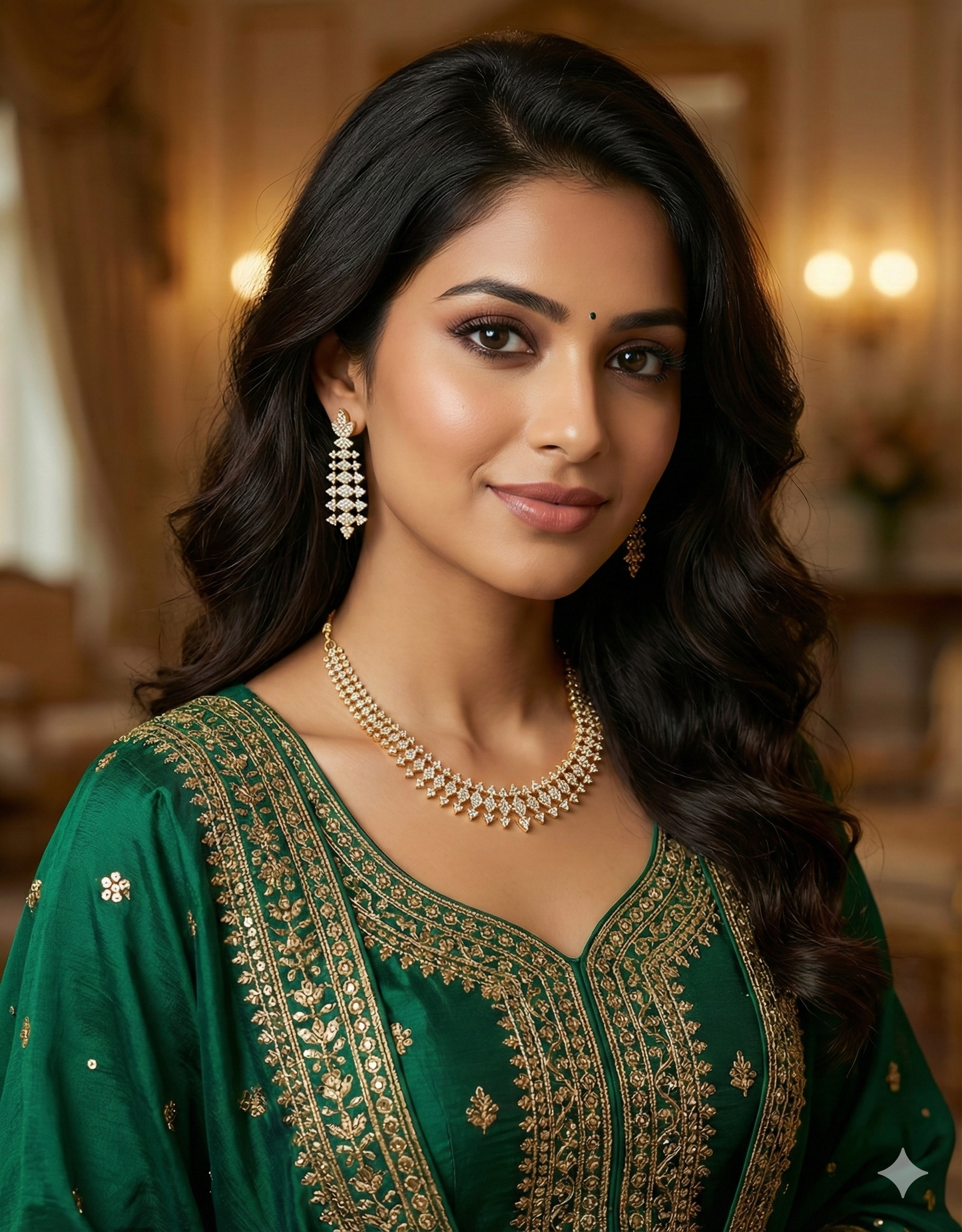 Designer Zirconia Elegance Necklace Set