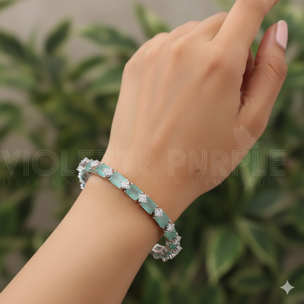 Designer Zirconia Bangles