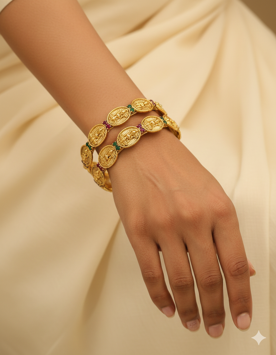 Designer Lakshmi Devi Matt Bangles