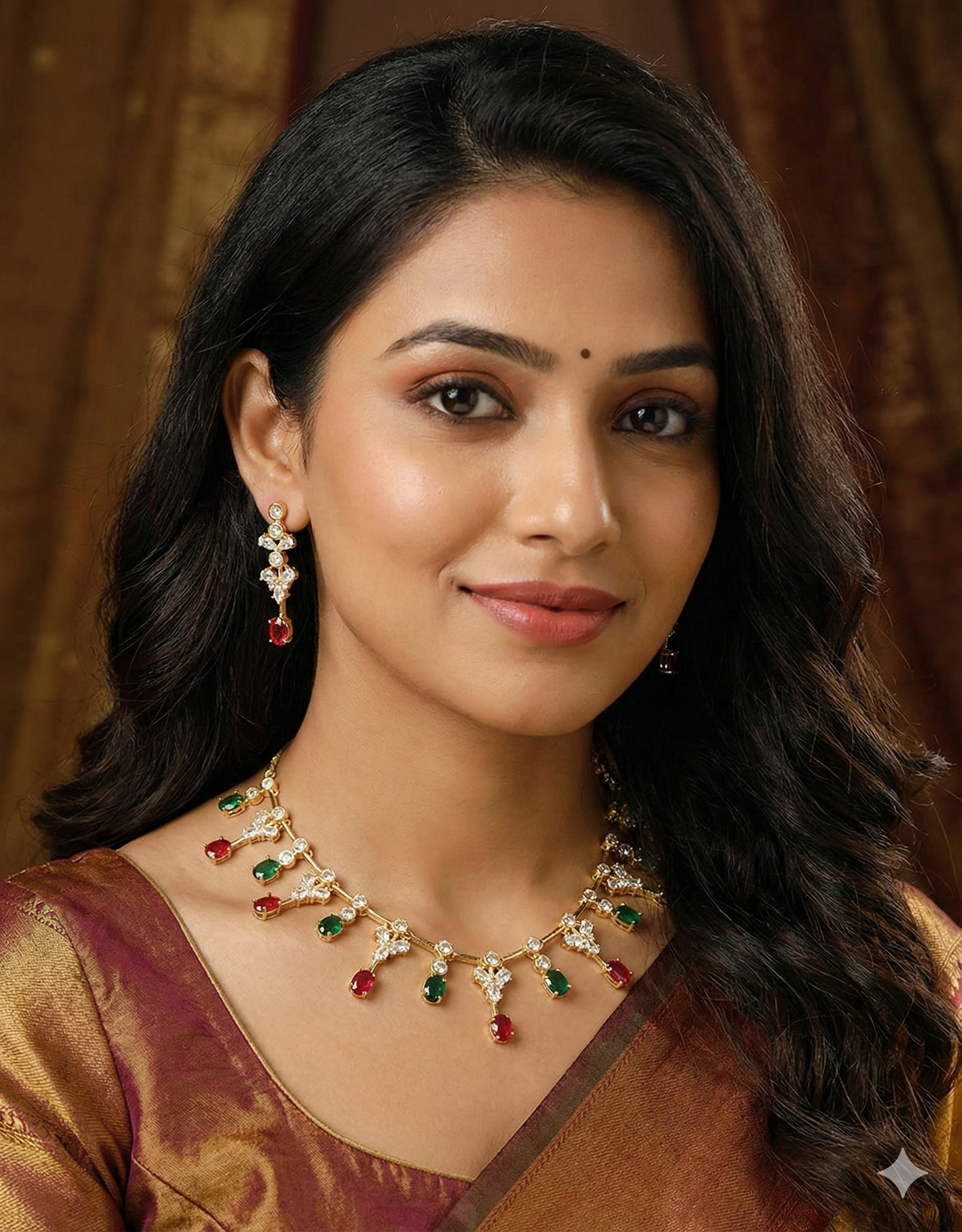 Designer Zirconia Elegance Necklace Set