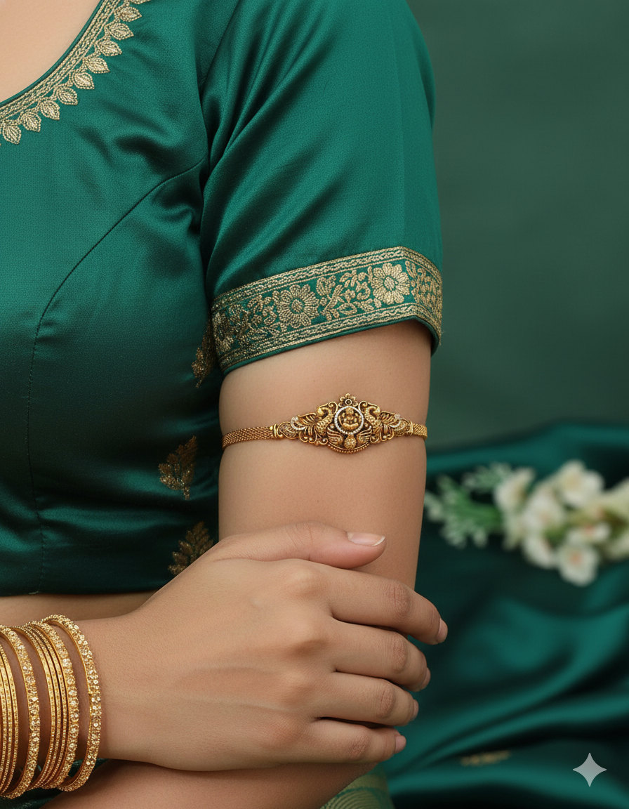 Designer Lakshmi Devi Chain Bajuband