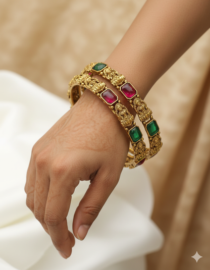 Designer Lakshmi Devi Matt Bangles
