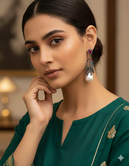 Zirconia Fancy Earrings