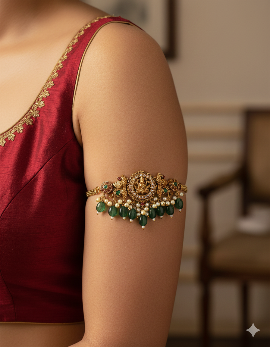 Designer Lakshmi Devi Chain Bajuband