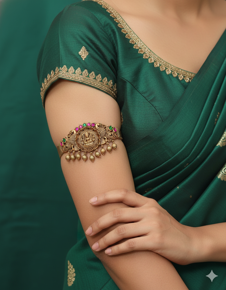 Designer Lakshmi Devi Chain Bajuband