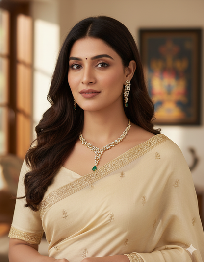 Designer Zirconia Elegance Necklace Set