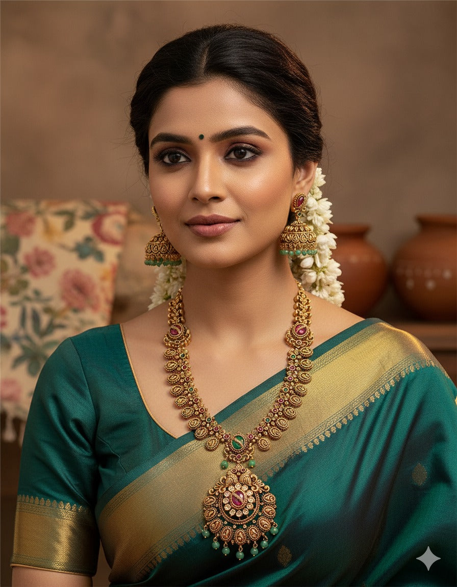 Designer Matt Kempu Necklace Set