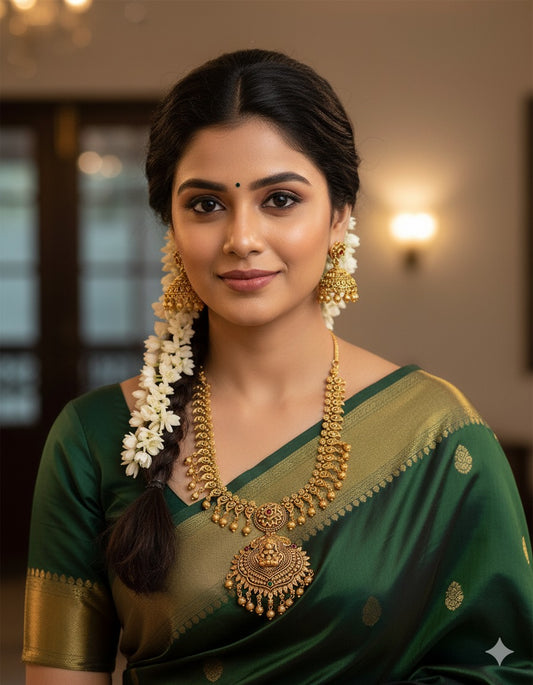 Designer Lakshmi Devi Necklace Set