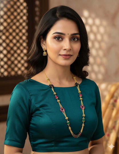 Fancy Black Bead Mangalsutra