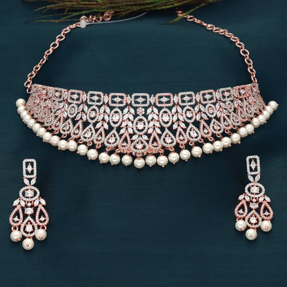 Zirconia Choker Set