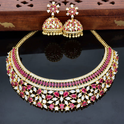 Zirconia Choker Set