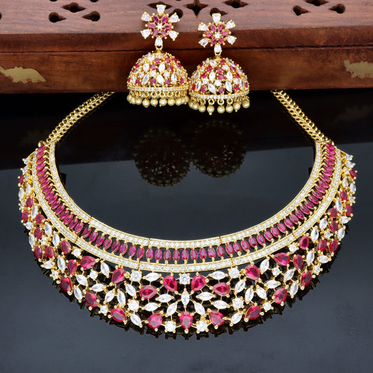 Zirconia Choker Set