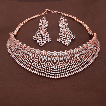 Zirconia Choker Set