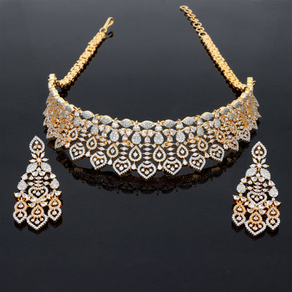 Zirconia Choker Set