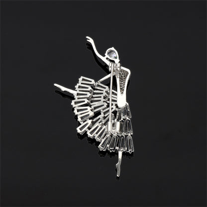 Zirconia Saree Pin